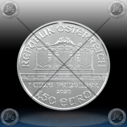 1oz AVSTRIJA 1,50€  "Philharmoniker" 2020