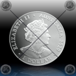 1oz AUSTRALIJA $ 1 DOLLAR 2020 (SPINNER DOLPHIN) BU
