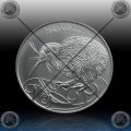 1oz NOVA ZELANDIJA 1 Dollar 2020 (Kiwi - Black Nickel) BU