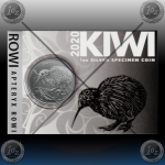 1oz NOVA ZELANDIJA 1 Dollar 2020 (Kiwi - Black Nickel) BU