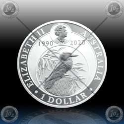 1oz $1 Dollar 2020 (KOOKABURRA) BU