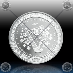 1oz MONTSERRAT 2 Dollars 2019 ( EMERALD ISLE ) BU 1oz MONTSERRAT 2 Dollars 2019 ( EMERALD ISLE ) BU