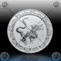1oz NIUE 2 Dollars 2020 "Celestial Animals - Yellow Snake" BU 1oz NIUE 2 Dollars 2020 "Celestial Animals - Yellow Snake" BU