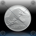 1oz NIUE 2 Dollars 2020 "JURASSIC PARK T-REX " UNC