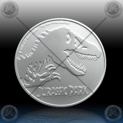 1oz NIUE 2 Dollars 2020 "JURASSIC PARK T-REX " UNC