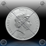 1oz NIUE 2 Dollars 2020 "STAR WARS - Darth Vader" UNC