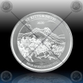 1oz ST. KITTS & NEVIS (ECCB) Two Dollars 2020 (Brimstone Hill) BU