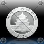 1oz (30g) KITAJSKA "Panda" 10 Yuan 2020 BU