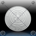 1oz RUANDA 2021 (OKAPI) BU