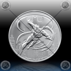 1oz NIUE $2 Dollars 2021 ( BATMAN™ ) UNC 1oz NIUE $2 Dollars 2021 ( BATMAN™ ) UNC