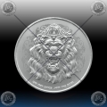 1oz NIUE 2 Dollars 2021 "ROARING LION" UNC