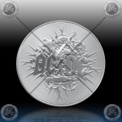 1oz AVSTRALIJA (RAM) 1 Dollar 2021 ( AC / DC ) BU