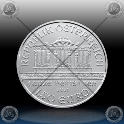 1oz AVSTRIJA 1,50€  "Philharmoniker" 2021