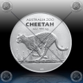 1oz AVSTRALIJA (RAM) 1 Dollar 2021 (CHEETAH) BU
