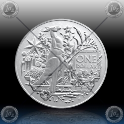 1oz AVSTRALIJA (RAM) 1 Dollar 2021 (Coat of Arms) BU