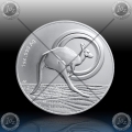 1oz AVSTRALIJA $1  "Kenguru - Outback Majesty" 2021" BU