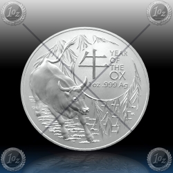 1oz AVSTRALIJA (RAM) 1 Dollar 2021 (LUNAR - Year of the Ox) BU