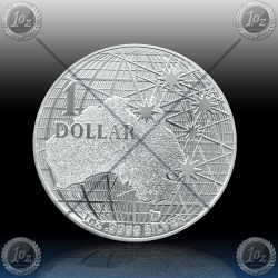1oz AVSTRALIJA (RAM) 1 Dollar 2021 (SOUTHERN SKY) BU