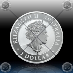 1oz AUSTRALIJA $1 (WOMBAT) 2021 * BU