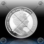1oz BRITISH VIRGIN ISLANDS $1 Dollar 2021 (FLAMINGO) BU
