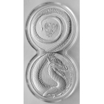 2 x 1oz GERMANIA 5 Mark 2020 (Germania Beasts: FAFNIR) BU