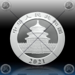 1oz (30g) KITAJSKA "Panda" 10 Yuan 2021 * BU