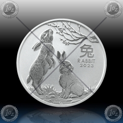 1oz AVSTRALIJA (LUNAR III) 1 Dollar 2023 (Year of the Rabbit) BU