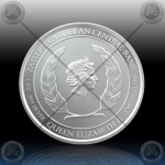 1oz ANGUILLA 2 Dollars 2022 (Anguilla Eel) BU