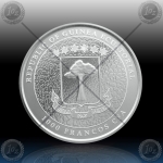 1oz EQUATORIAL GUINEA 1000 FRANCS CFA 2021 (Giraffe) Prooflike