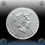 1oz NIUE 2 Dollars 2022 - LUNAR  "Year of the Tiger" UNC