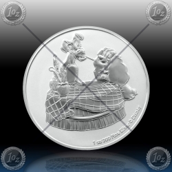 1oz NIUE 2 DOLLARS 2022 (DISNEY - Lady and the Tramp™) UNC