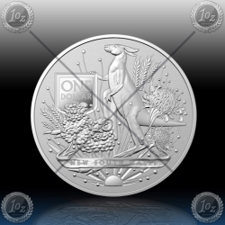1oz AVSTRALIJA (RAM) 1 Dollar 2022 (Coat of Arms) BU