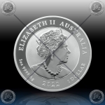 1oz AUSTRALIJA $1 (PHOENIX - CHINESE MYTHS & LEGENDS) 2022 *BU