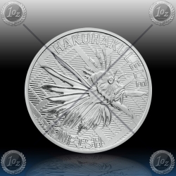 1 oz TOKELAU $5 Dollars 2022 (HAKUHAKULELE LIONFISH) BU