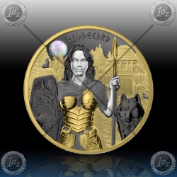 1oz GERMANIA 5 Mark 2022 (VALKYRIES - Hildegard Valhalla) BRG