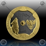 1oz GERMANIA 5 Mark 2022 (VALKYRIES - Hildegard Valhalla) BRG