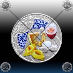 5 EVRO ITALIJA 2021 "Emilia Romagna - TORTELLINI" UNC / FDC