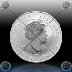 1oz AVSTRALIJA (LUNAR III) 1 Dollar 2022 (Year of the Tiger) BU