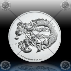 1oz NIUE 2 DOLLARS 2021 (DISNEY - Mickey Christmas) UNC