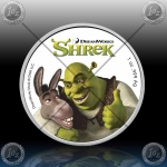 1oz NIUE $2 Dollars 2021 (Shrek™) COLOR