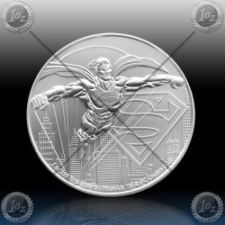1oz NIUE $2 Dollars 2021 (Superman™) UNC