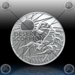 1oz AUSTRALIJA $1 (DESERT SCORPION - RAM) 2022 *BU