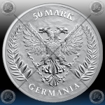 10oz GERMANIA 50 Mark 2022 *BU