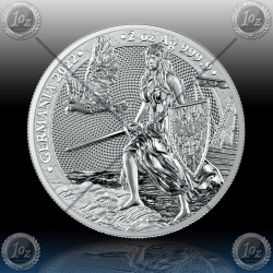 2oz GERMANIA 10 Mark 2022 *BU