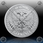 2oz GERMANIA 10 Mark 2022 *BU
