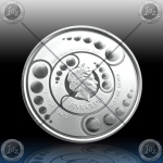 1oz GHANA 5 Cedis 2021 "ALIEN" BU