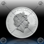 1oz TUVALU $1 Dollar 2022 (JAMES BOND 007) BU