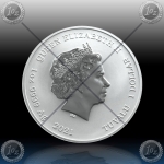 1oz TUVALU $1 (SIMPSONS - Family) 2021 * BU