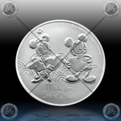 1oz NIUE 2 DOLLARS 2023 (DISNEY - Valentine´s Day™) UNC