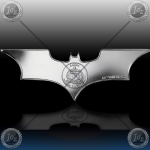 1oz SAMOA 5 Dollars 2022 (Batman™ - Batarang™) COLOR / BOX